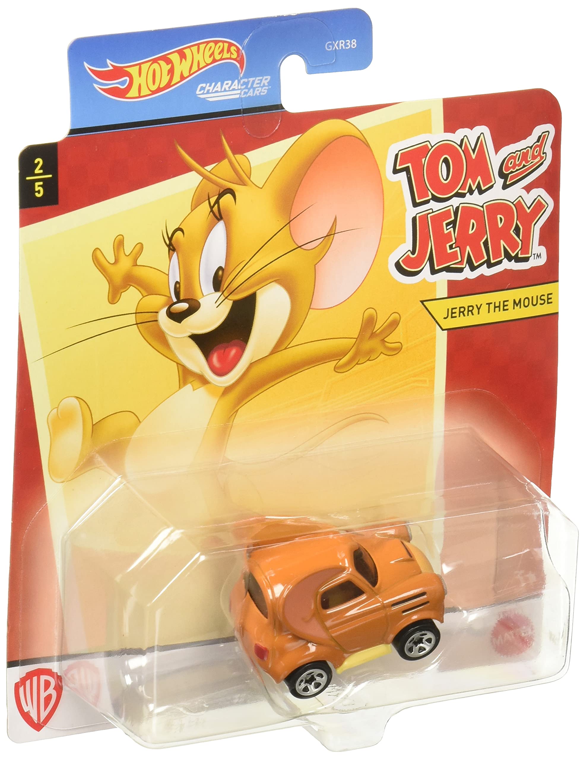 Hot Wheels Character Cars 2/5 - Tom & Jerry - Jerry the Mouse